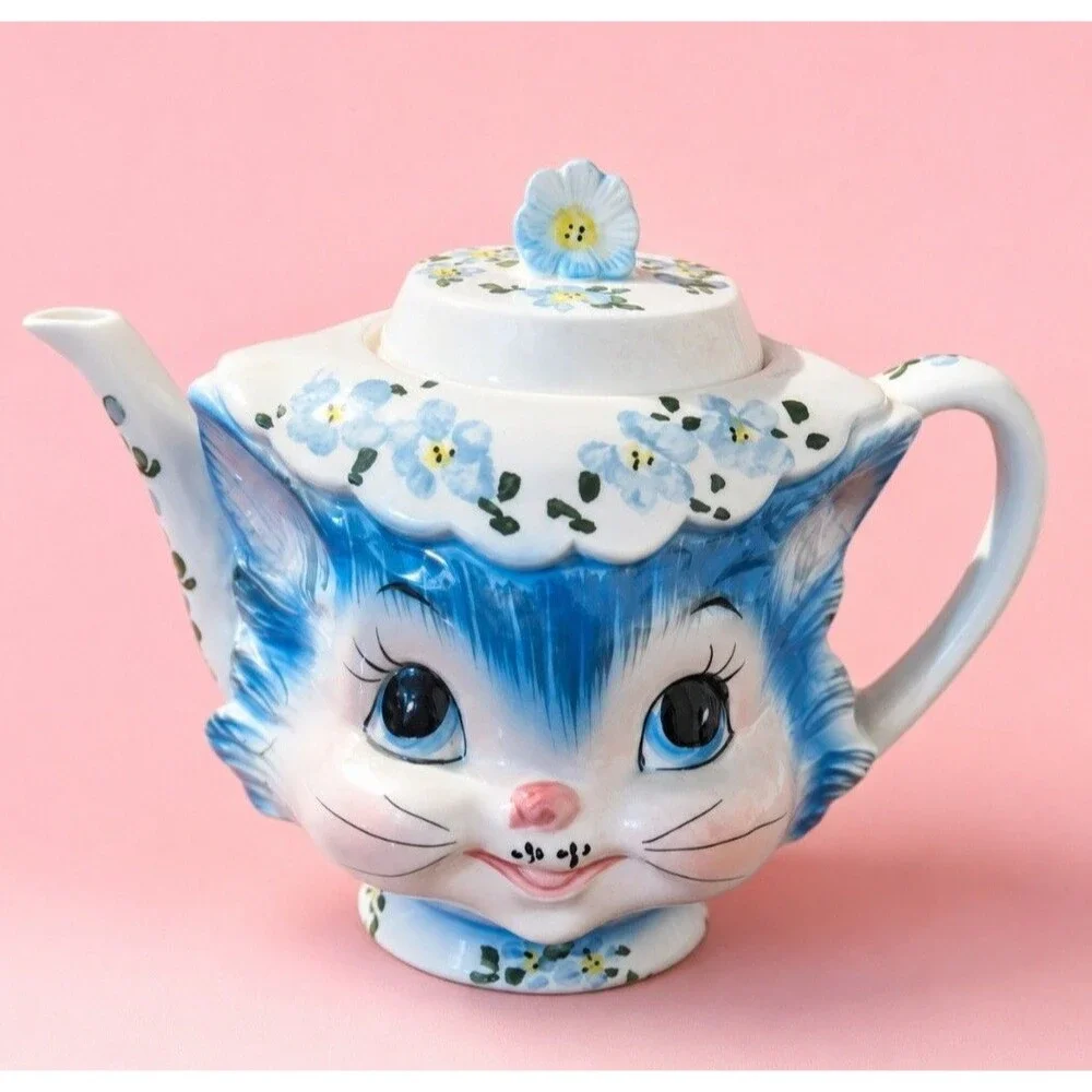 Lefton Miss Priss TEAPOT w/ LID #1516